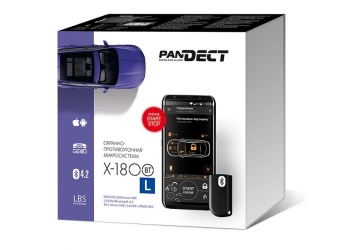 Автосигнализация Pandect X-1800L- охранно-противоугонная система  с бесключевым автозапуском, 2CAN-интерфейсом, GPS/ГЛОНАСС, GSM-модем