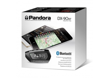 Автосигнализация Pandora DX90BT с бесключевым а/запуском, диалоговый код, функция иммобилайзера