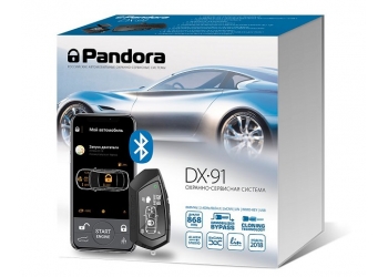 Автосигнализация Pandora DX 91- с бесключевым автозапуском, 2хCAN,LIN интерфейсом