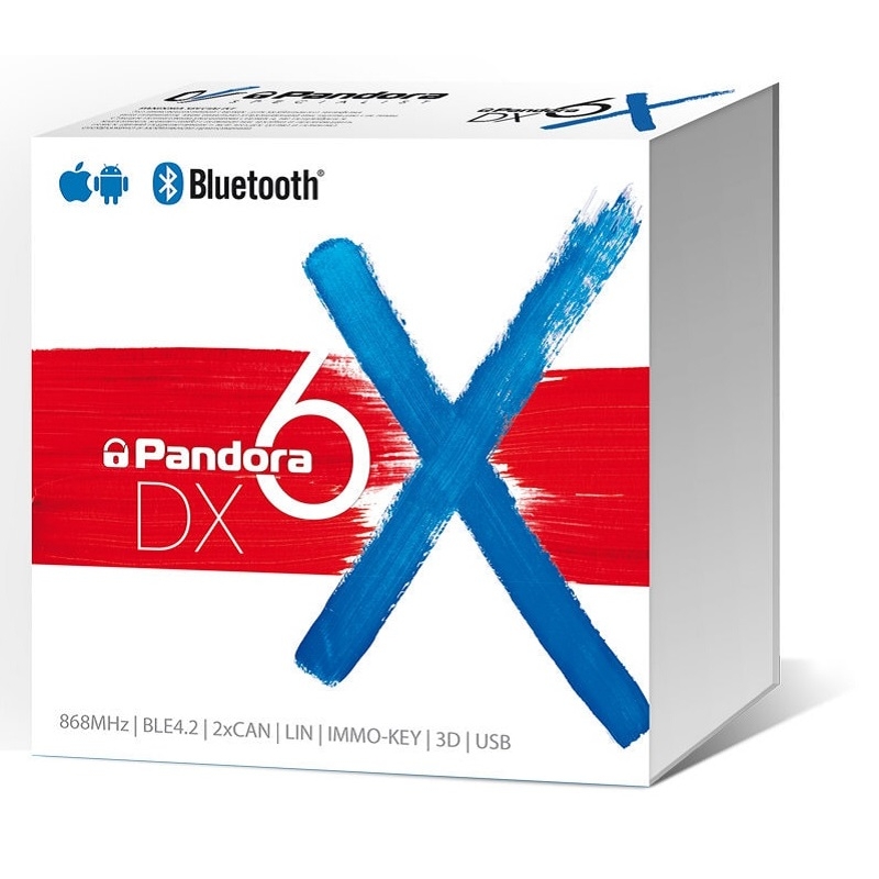Автосигнализация Pandora DX-6x с обратной связью, 2CAN,LIN,IMMO-KEY интерфейсами цена