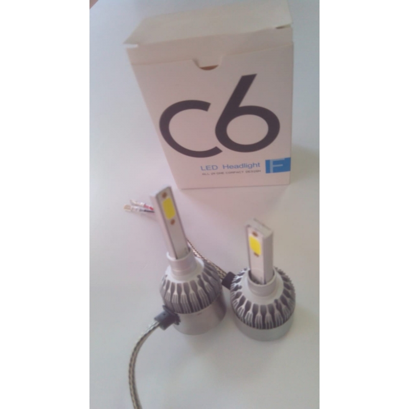 Cветодиодные LED лампы PILOT C6 H1 - нейтральный белый свет, чип COB, комплект 2 шт.