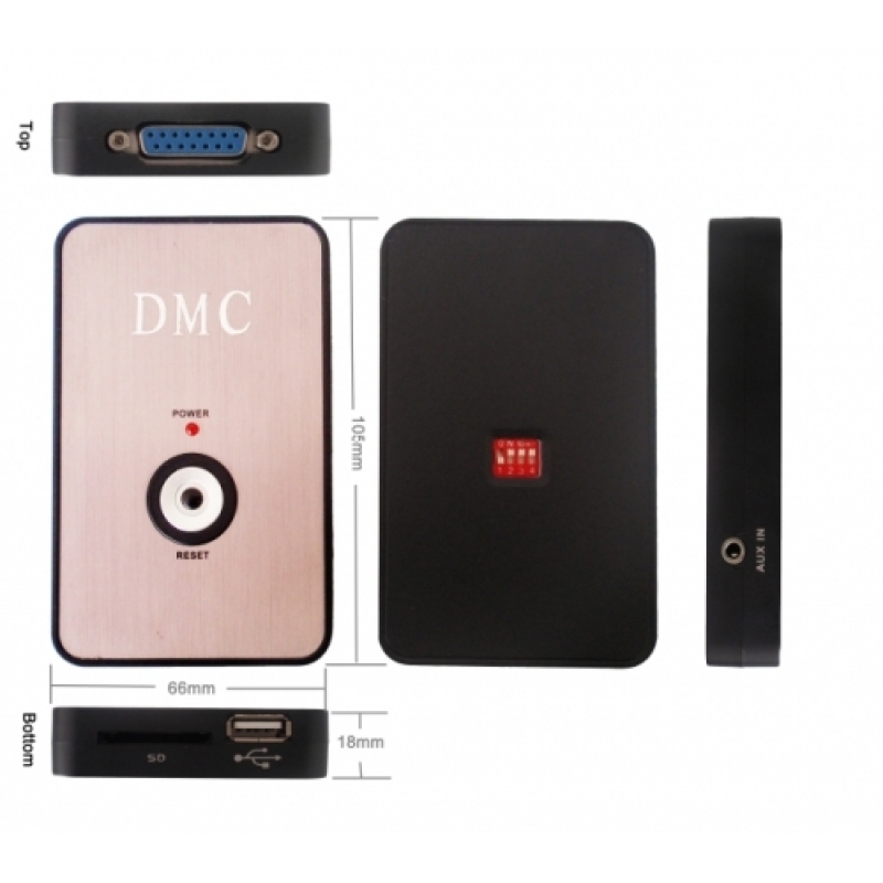 USB, MP3, CD Адаптер DMC-9088 (HONDA NEW)