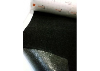 Шумофф Акустик ( Карпет на клеевой основе) цвет Черный, ширина рулона 0,7м. (цена за 1 погонный метр)