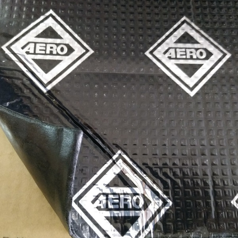 Вибролист AERO M4.0 Black (500*600*4,0мм) Автомобильный шумоизоляционный материал