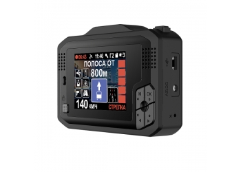 Видеорегистратор с антирадаром и GPS INTEGO VX-1000S, Сигнатурный, Ambarella A12, Super HD, GPS