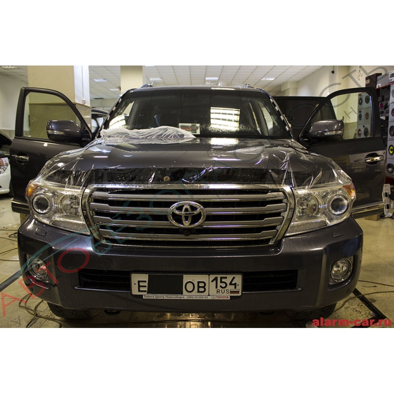 Toyota Land Cruiser - Pandora DXL 3910, Антигравийная защита, Тонирование, Защита лобового стекла