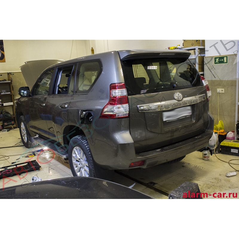 Toyota Land Cruiser Prado - Webasto, Тонирование, Шумоизоляция задних дверей